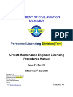 AMEL Procedure Manual Issu01, Rev 01