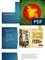 The Political Movements in The Rise of The Bengali Nationalism