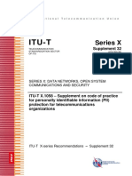 ITU-T X.1058 Supplement Provides PII Protection Guidance