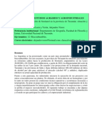 Bio Combustibles en Tucuman