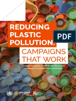 Reducing Plastic Pollution: Campaign That Works (UNEP)