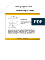 TUGAS 5 - Jarak Antara Bidang Ke Bidang