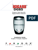 Outdoor High-Security Digital Motion Detector: Installation Guide