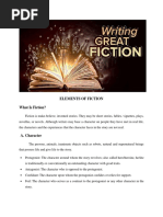 WEEK 012 MODULE ELEMENTS OF FICTION