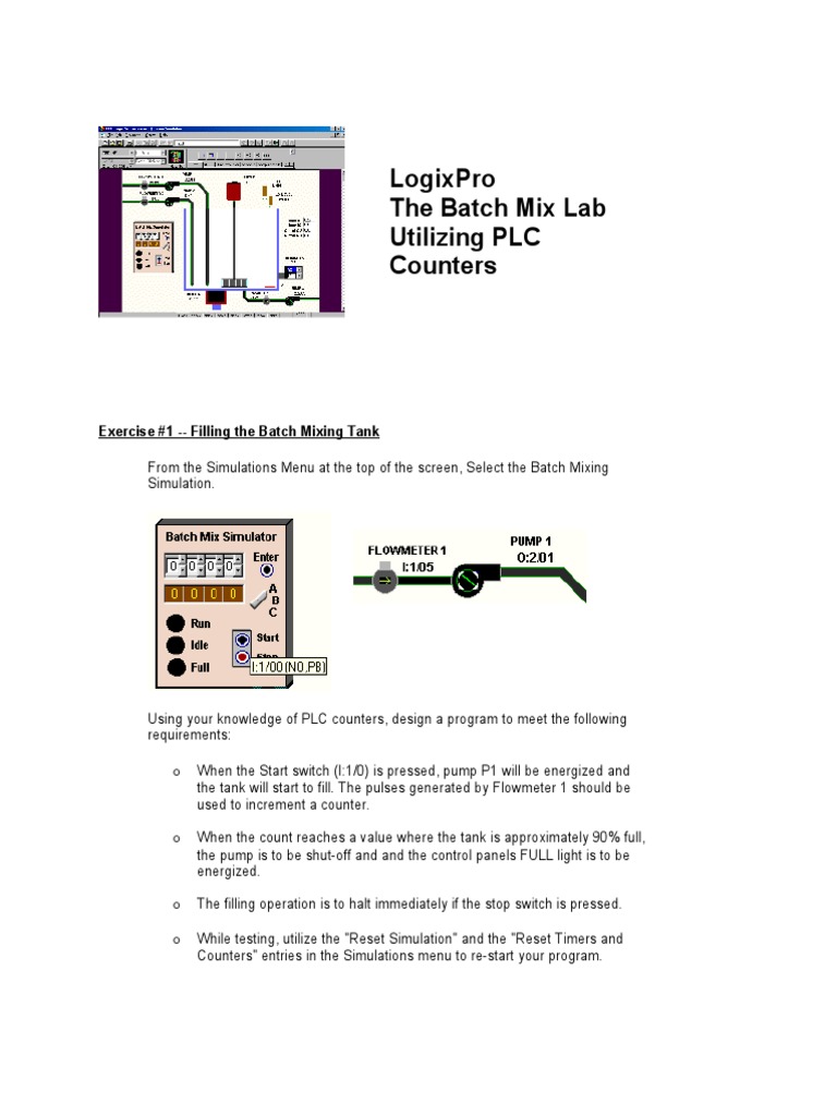 Logix Pro | PDF | Programmable Logic Controller | Computer Engineering