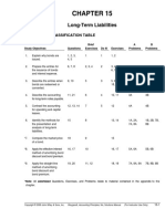 Long-Term Liabilities: Assignment Classification Table