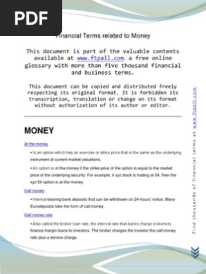 Money