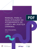 Manual para A Qualificac Amp Amp 807 A Amp Amp 771 o Do Atendimento de LGBTI Na Justic Amp Amp 807 A Criminal