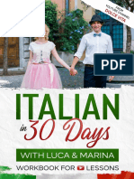 Italian in 30 Days - The Workbook