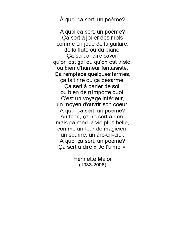  Quoi a Sert Un Po me Po sie XRQQGD