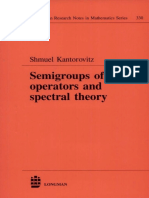 Semigroups of Operators and Spectral Theory (Research Notes in Mathematics Series) (PDFDrive)