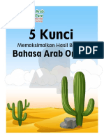 (E-Book) 5 Kunci Memaksimalkan Hasil Belajar Bahasa Arab Online