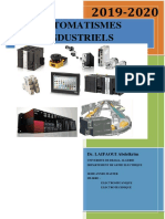 Cours Automatismes Industriels - A. LAIFAOUI - 2019-2020