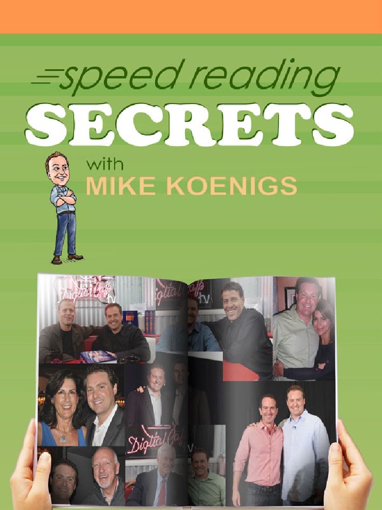 Speed Reading Secrets | PDF | Vulcan (Star Trek) | Speed Reading