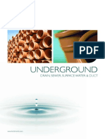 Underground: Drain, Sewer, Surface Water & Duct