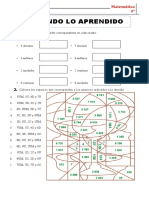 Repasando Lo Aprendido para Cuarto Grado de Primaria