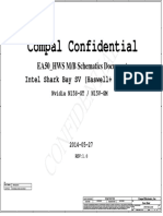 Compal Confidential: EA50 - HWS M/B Schematics Document Intel Shark Bay SV (Haswell+ Lynx Point)