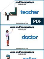 Jobs and Occupations in English