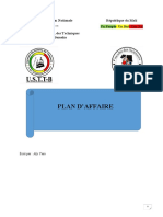 Plan D'Affaire: Écrit Par: Aly Yaro