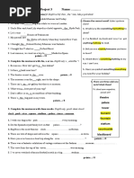 Project 3 Unit 4 Test Answer Key | PDF | London | Vehicles For Hire