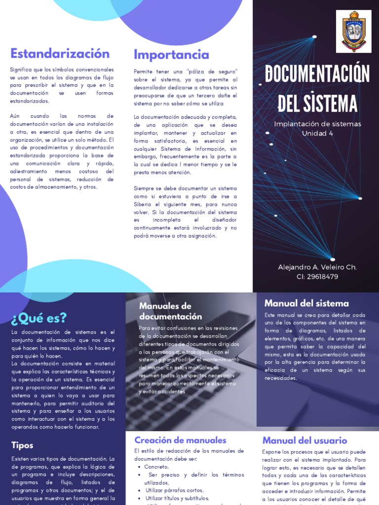 Documentación Del Sistema | PDF | Usuario (informática) | Información