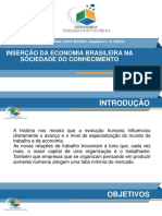 Inserção Da Economia Brasileira Na Sociedade Do Conhecimento