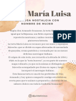Torta Maria Luisa