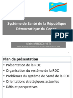 Systeme de Sante de La RDC