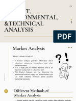 Market, Environmental, &technical Analysis: Project Management/ Group 1
