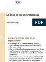 Ética y valores en las organizaciones