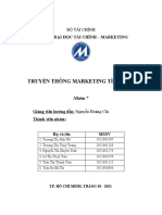 NHÓM 7 - TRUYỀN THÔNG MARKETING TÍCH HỢP - TUẦN 7