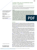 A Review of The Use of Convolutional Neural Networks in Agriculture