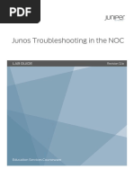 Junos Troubleshooting in The NOC: Lab Guide