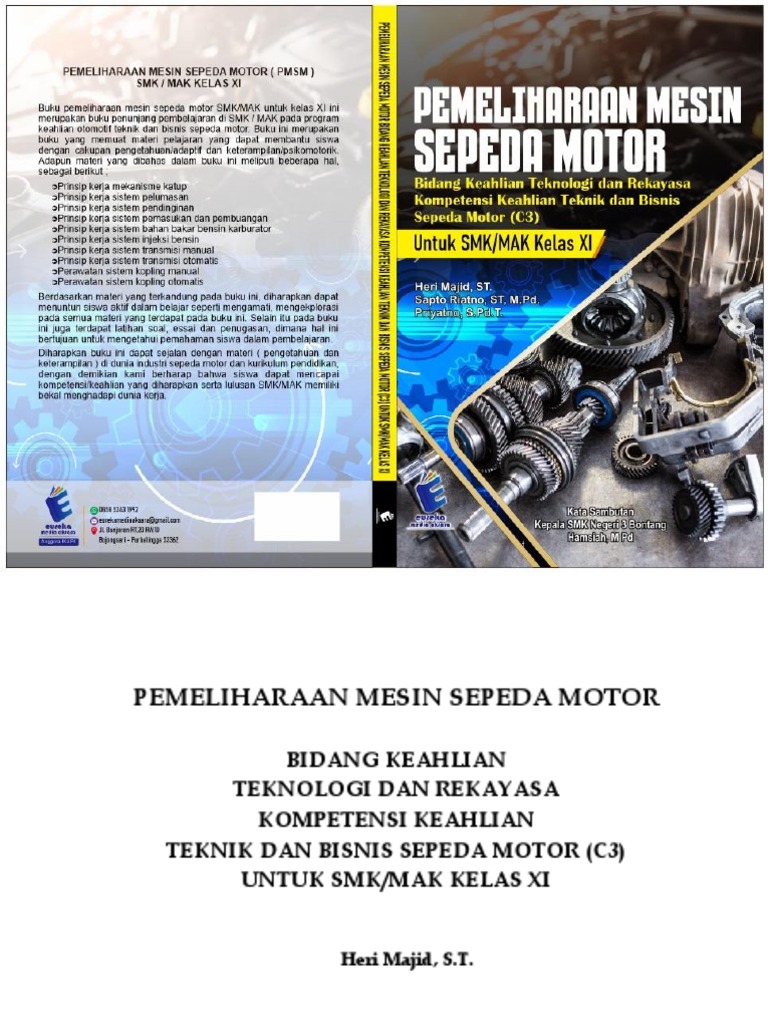 Panduan Pemeliharaan Mesin Sepeda Motor | PDF