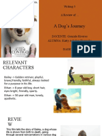A Dog's Journey: Writing 3 A Review of ..
