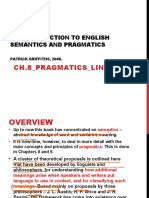 Ch.8 - Pragmatics - Ling342T: An Introduction To English Semantics and Pragmatics