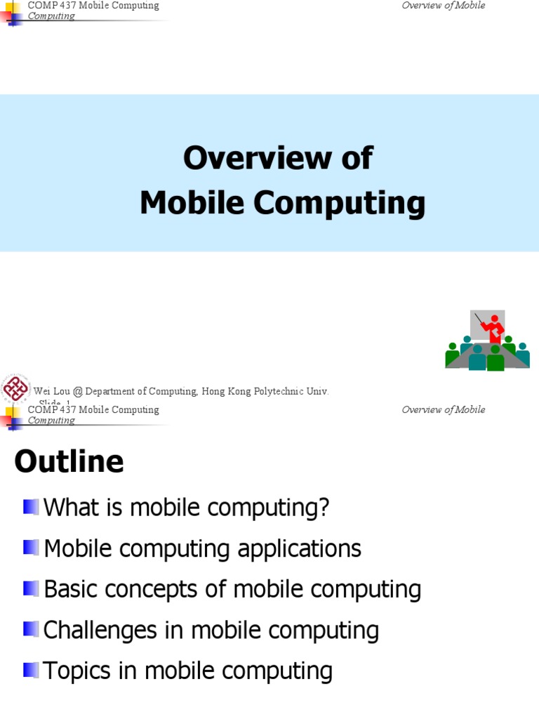 Mobile Computing Overview and Applications | PDF | Wireless Access ...