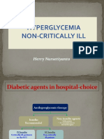 Non-Critically Ill Hyperglycemia Management