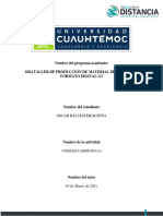 Unidad Didactica - Oscar Ballesteros Peña