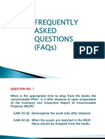 COA XI Online Briefing on Appraisal and Disposal FAQS