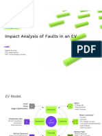 Impact Analysis of Faults in An Electric Vehicle