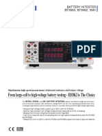 From Large-Cell To High-Voltage Battery Testing - HIOKI Is The Choice