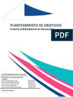 Planteamiento de Objetivos - Equipo5