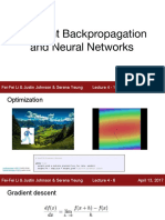 Gradient Backprop Guide - Neural Networks (Stanford)