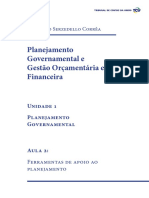 Planejamento Governamental Unidade 1 Aula2 Vanessa