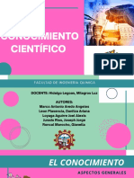 9 El Conocimineto Científico - Diapositivas