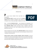 Company Profile Pasundan FM 2011 - Januari