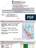 Fenómenos naturales recurrentes en la Selva Central