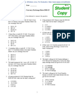 Math 10-3 Unit 1.5 Worksheet - Currency Exchange Rates 2018-19 STUDENT