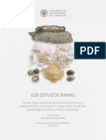 LOS ESTUCOS MAYAS. Tesis Doctoral Francisca Lorenzo Mora